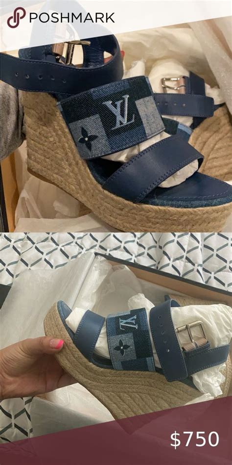 espadrilles louis vuitton femme prix|louis vuitton wedges.